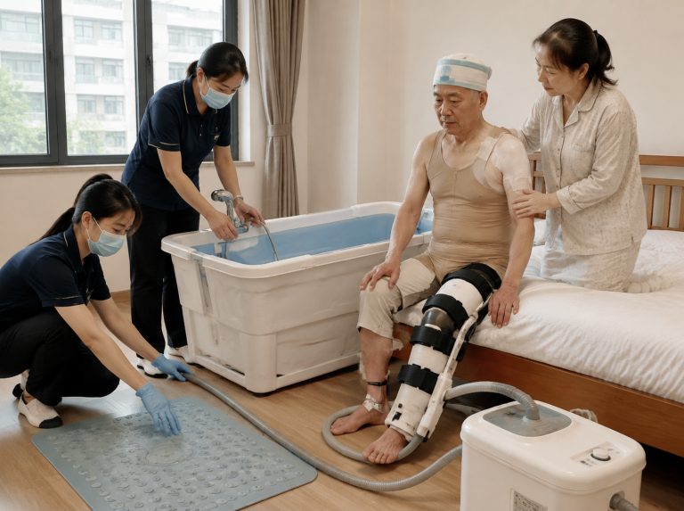 金山区术后康复居家助浴服务